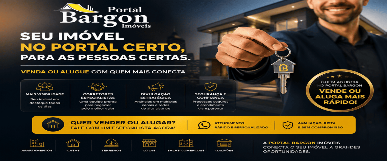 Caotação de Imóveis